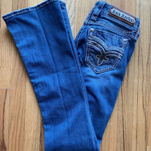 Rock Revival Denim - Rock Revival Women's Jeans 27 Keeley Boot Stretch